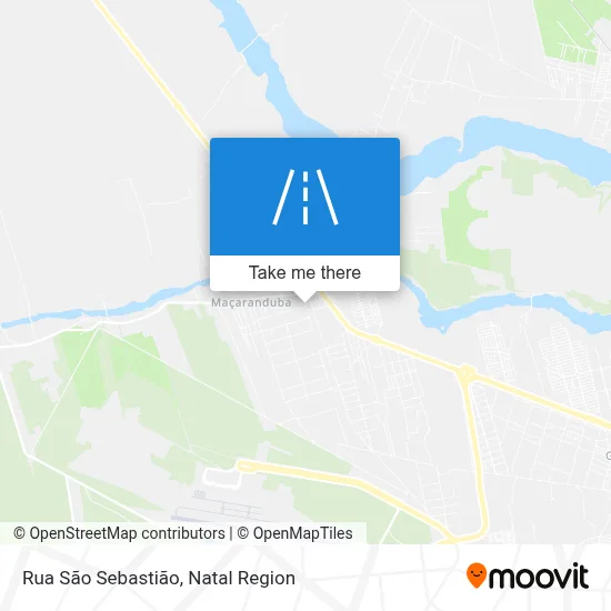 Rua São Sebastião map