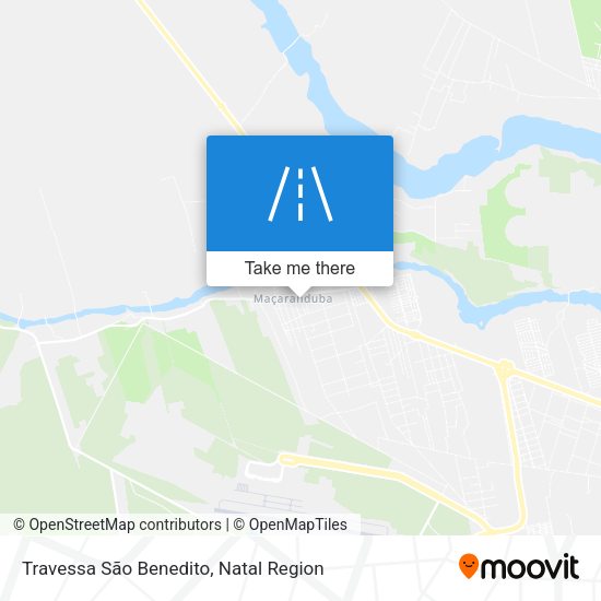 Travessa São Benedito map
