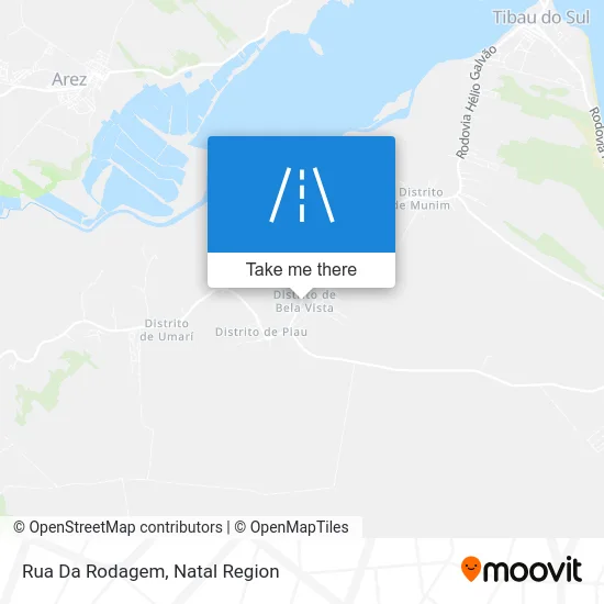 Rua Da Rodagem map