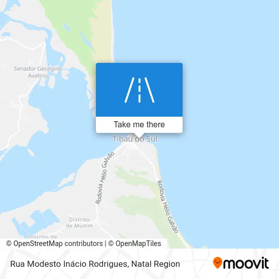 Rua Modesto Inácio Rodrigues map