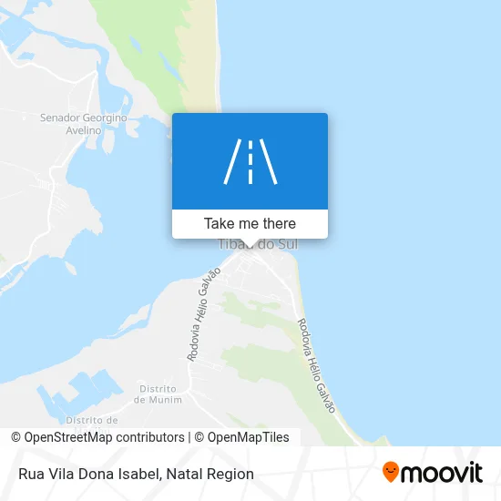 Rua Vila Dona Isabel map