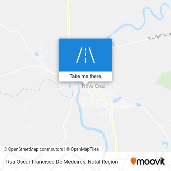 Rua Oscar Francisco De Medeiros map