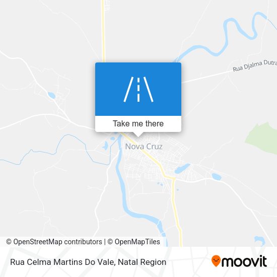 Rua Celma Martins Do Vale map