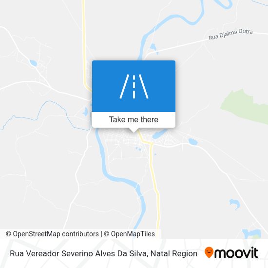 Rua Vereador Severino Alves Da Silva map