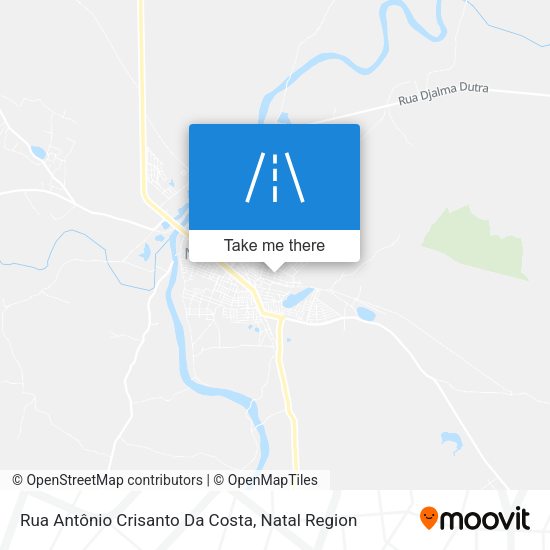 Rua Antônio Crisanto Da Costa map