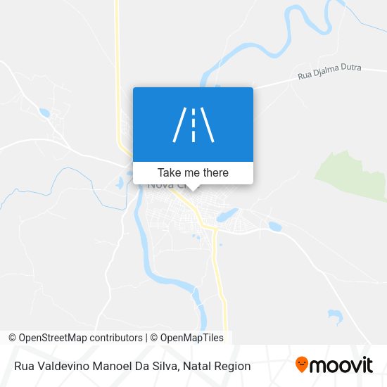 Rua Valdevino Manoel Da Silva map