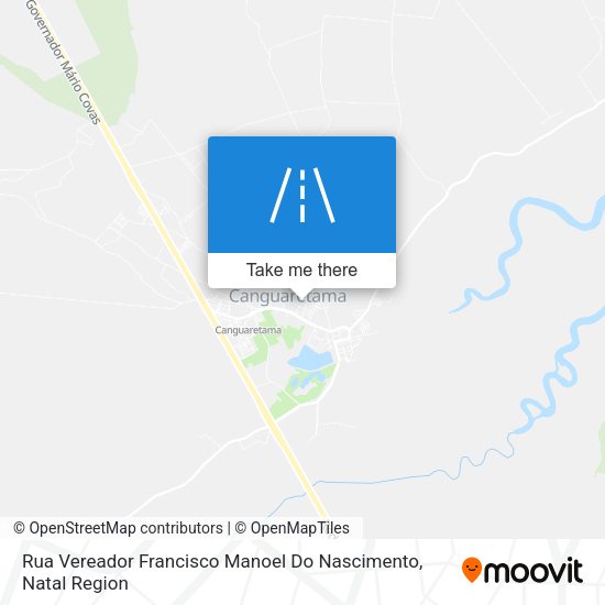 Rua Vereador Francisco Manoel Do Nascimento map