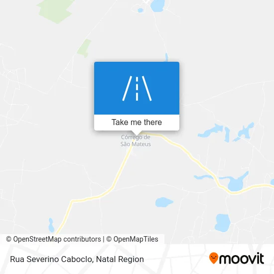 Rua Severino Caboclo map