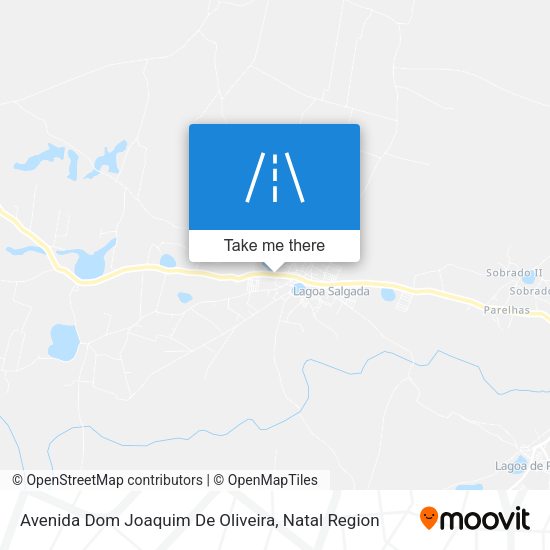 Avenida Dom Joaquim De Oliveira map