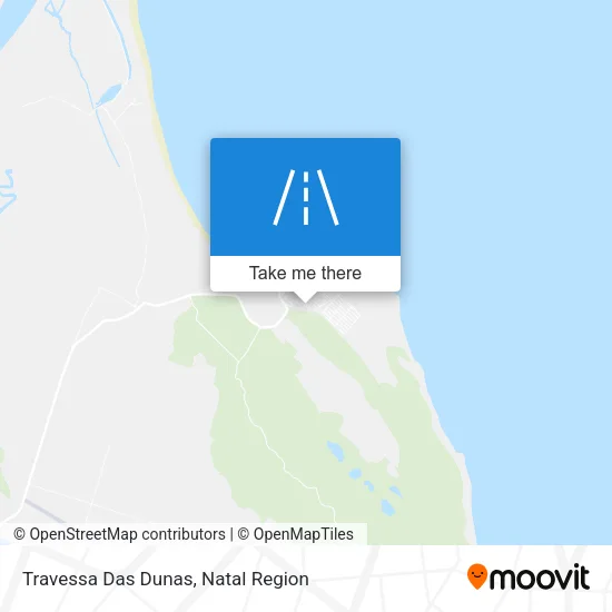 Travessa Das Dunas map