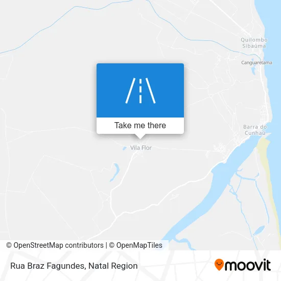 Rua Braz Fagundes map