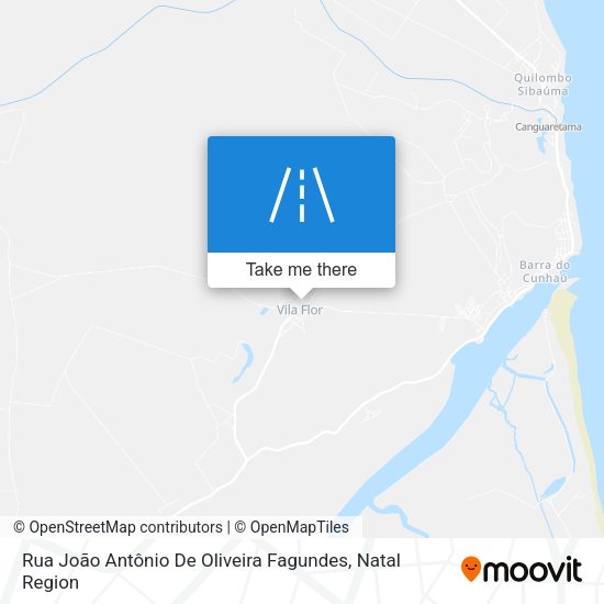 Rua João Antônio De Oliveira Fagundes map