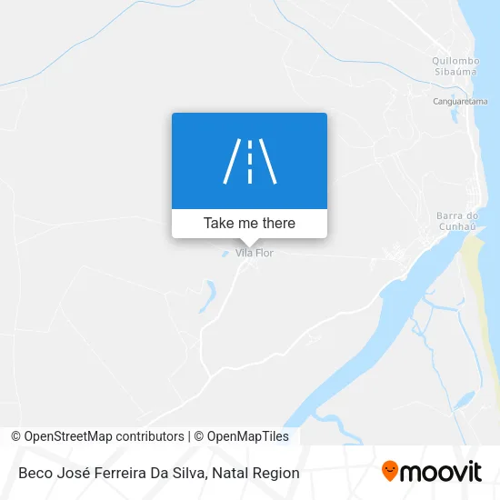 Beco José Ferreira Da Silva map