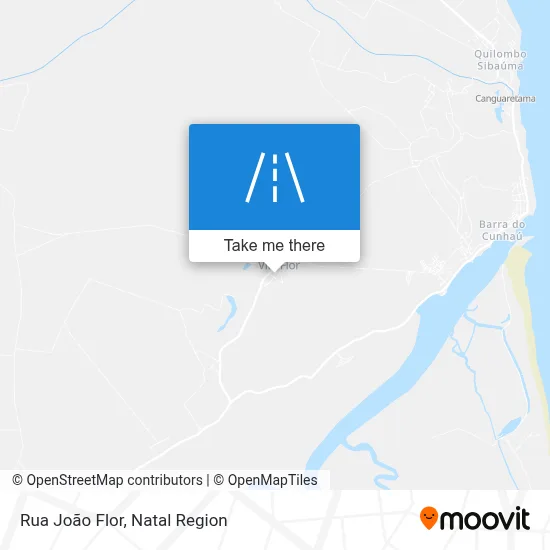 Rua João Flor map