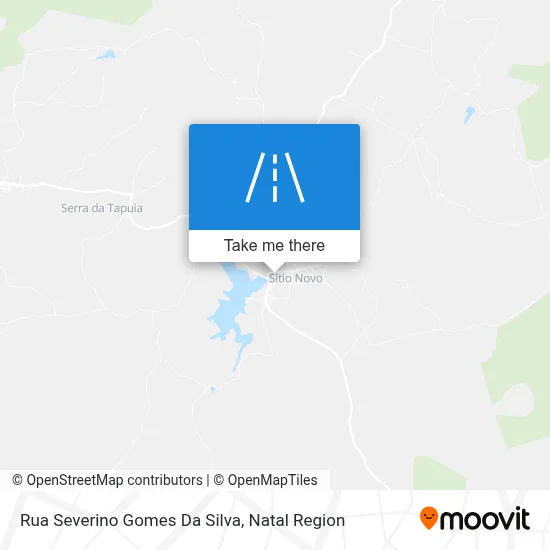Rua Severino Gomes Da Silva map