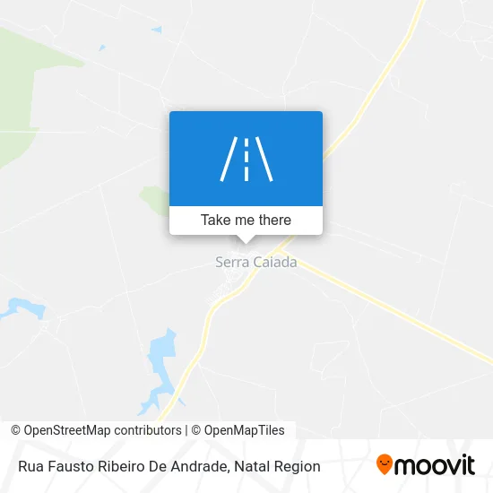 Rua Fausto Ribeiro De Andrade map