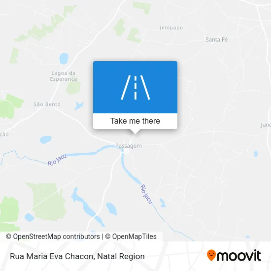 Rua Maria Eva Chacon map