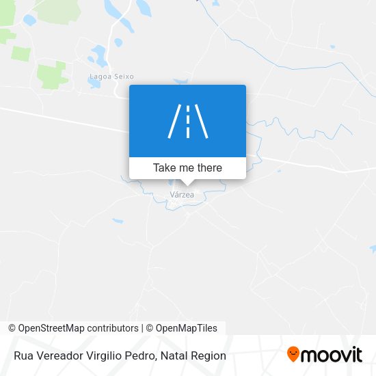 Rua Vereador Virgilio Pedro map