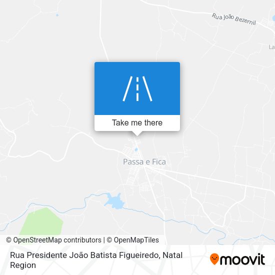 Rua Presidente João Batista Figueiredo map