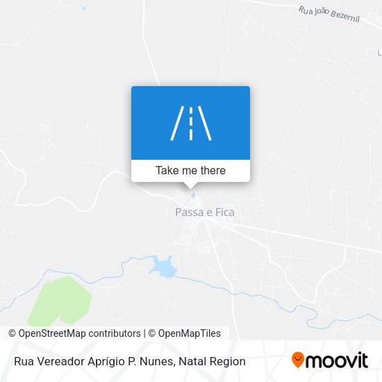 Rua Vereador Aprígio P. Nunes map