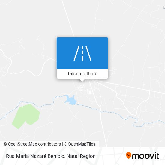 Rua Maria Nazaré Benicio map