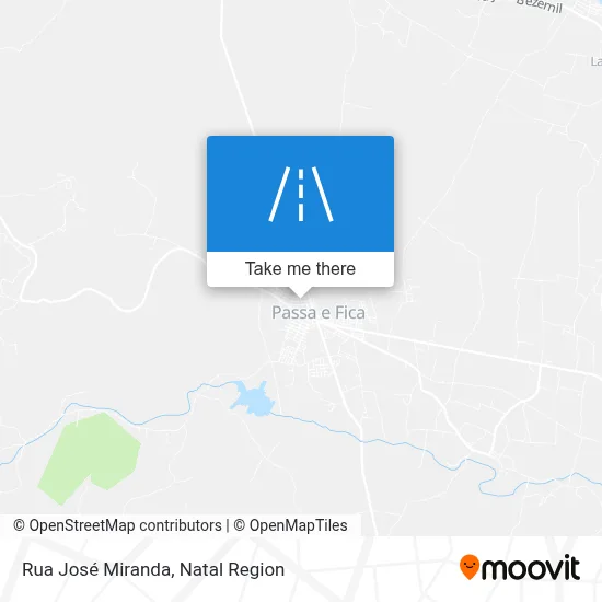 Rua José Miranda map