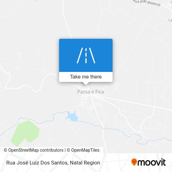 Rua José Luiz Dos Santos map