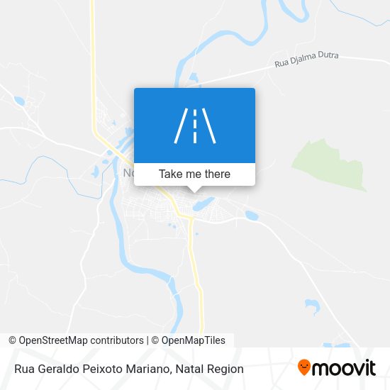 Rua Geraldo Peixoto Mariano map