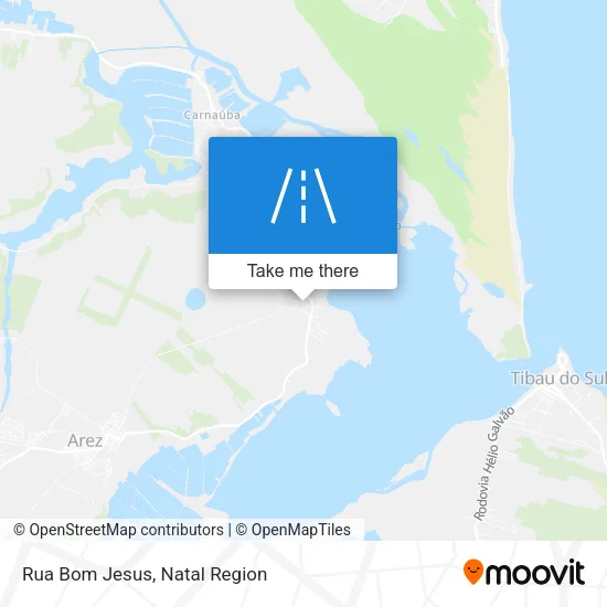 Rua Bom Jesus map