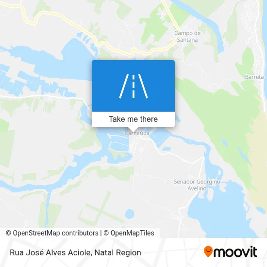 Rua José Alves Aciole map