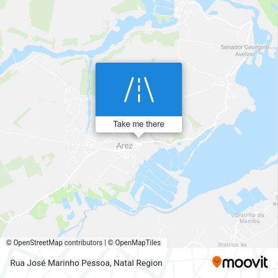 Rua José Marinho Pessoa map