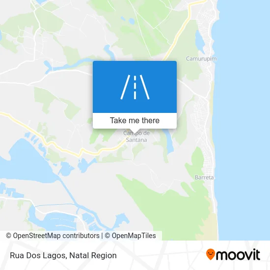 Rua Dos Lagos map