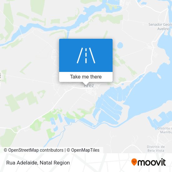 Rua Adelaide map