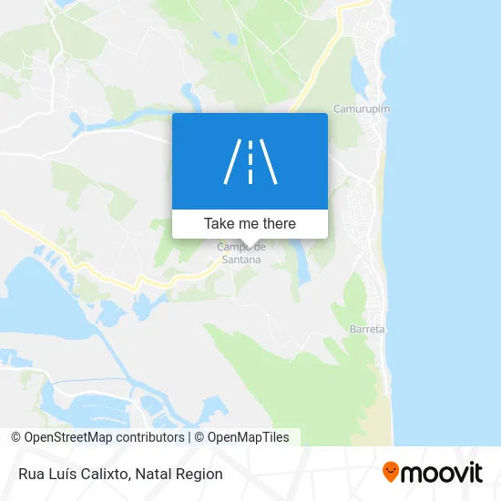 Rua Luís Calixto map