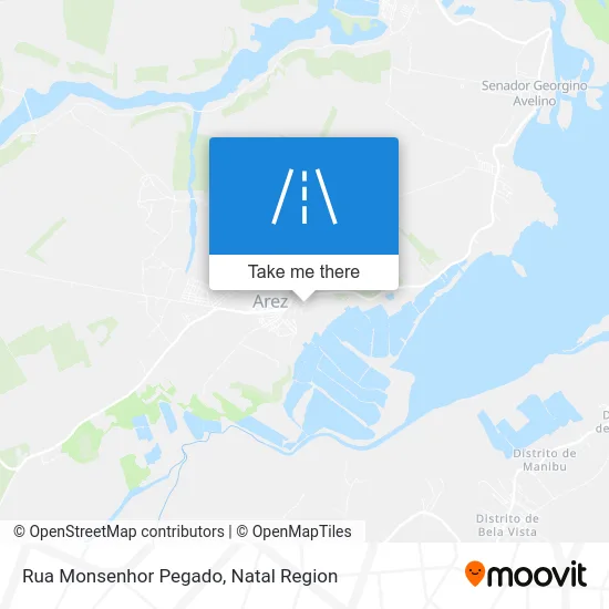 Rua Monsenhor Pegado map