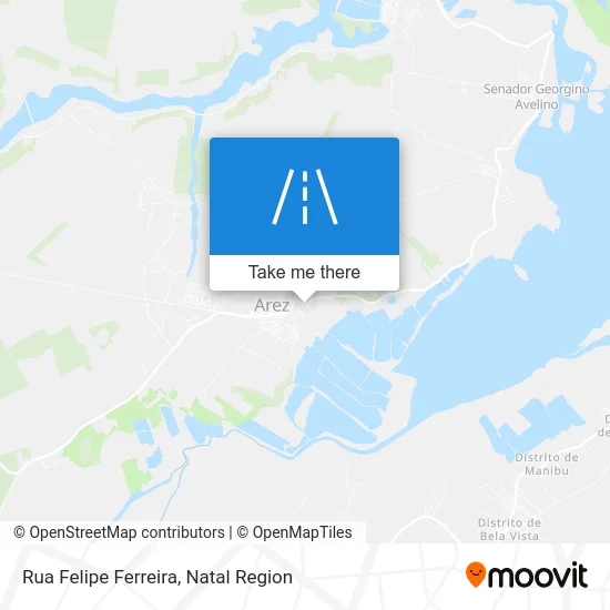 Rua Felipe Ferreira map