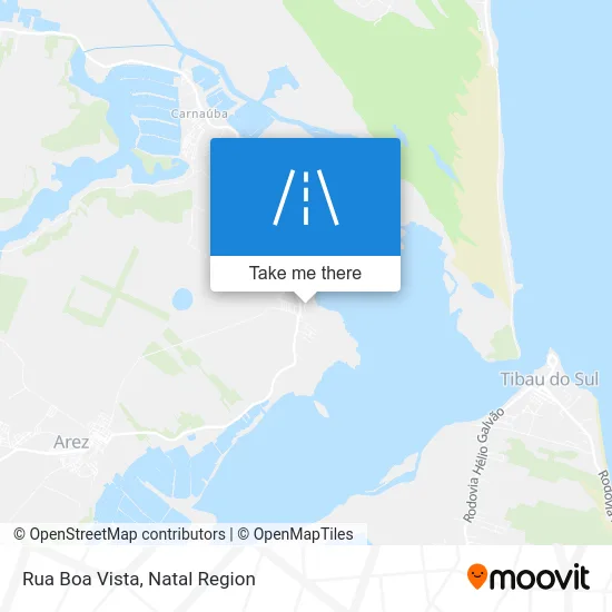 Rua Boa Vista map