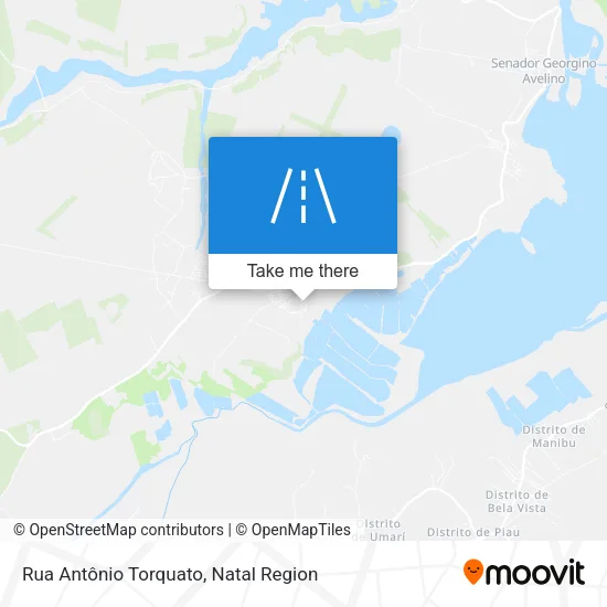 Rua Antônio Torquato map