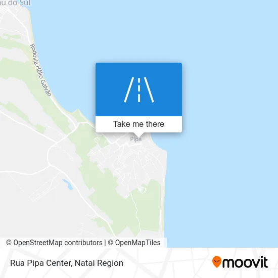 Rua Pipa Center map
