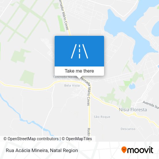 Rua Acácia Mineira map