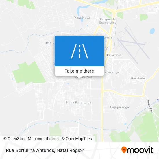 Rua Bertulina Antunes map