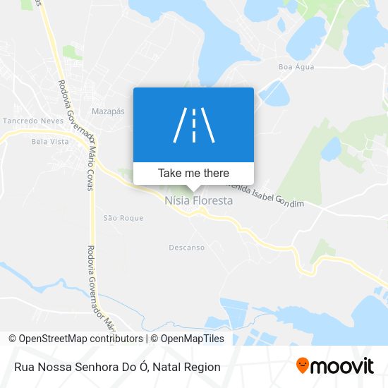 Rua Nossa Senhora Do Ó map