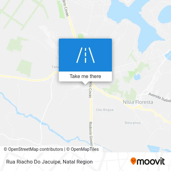 Rua Riacho Do Jacuípe map