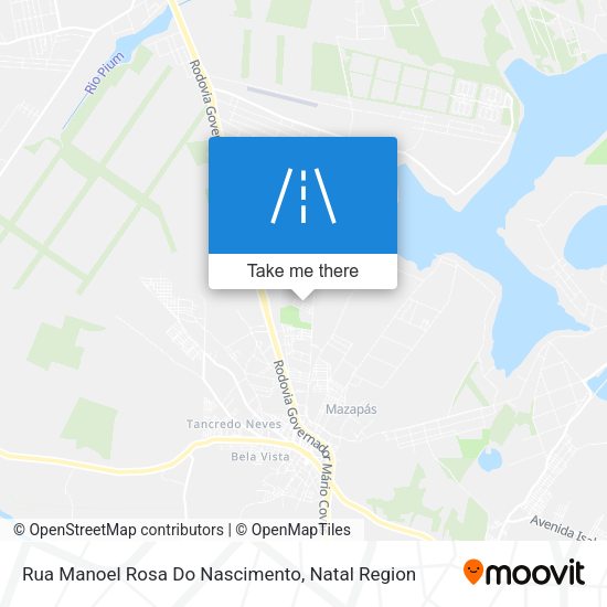 Rua Manoel Rosa Do Nascimento map