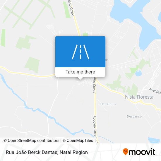 Rua João Berck Dantas map