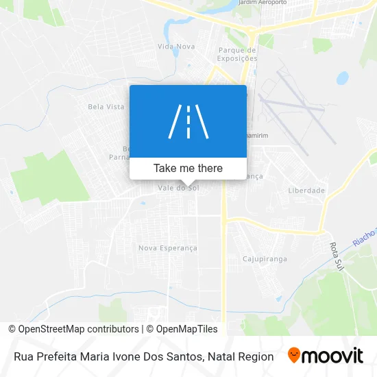 Rua Prefeita Maria Ivone Dos Santos map