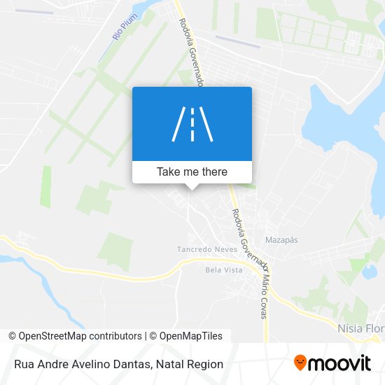 Rua Andre Avelino Dantas map