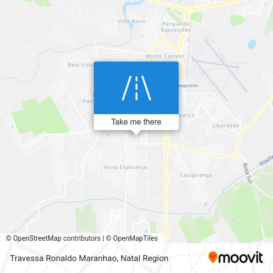 Travessa Ronaldo Maranhao map