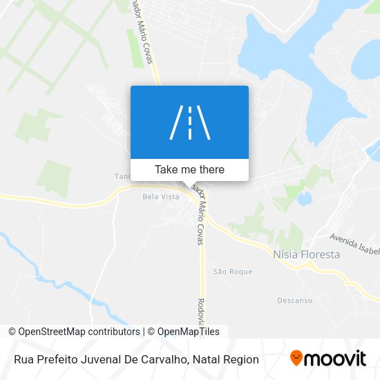 Rua Prefeito Juvenal De Carvalho map
