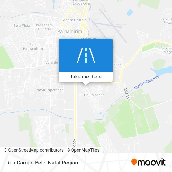 Rua Campo Belo map